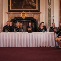 October 2016 - Photographs from the graduation ceremony at Břevnov monastery