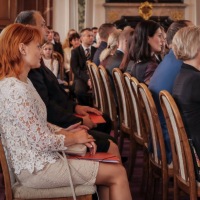 October 2016 - Photographs from the graduation ceremony at Břevnov monastery