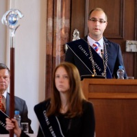 October 2016 - Photographs from the graduation ceremony at Břevnov monastery