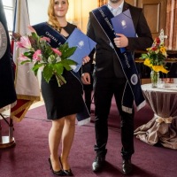 October 2016 - Photographs from the graduation ceremony at Břevnov monastery