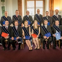 October 2016 - Photographs from the graduation ceremony at Břevnov monastery