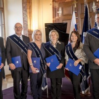 October 2015 - Graduation ceremony at Břevnov monastery