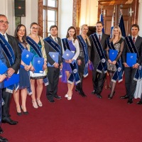 April 2015 - Graduation ceremony of CEMI´s students in Břevnov monastery