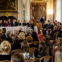 April 2015 - Graduation ceremony of CEMI´s students in Břevnov monastery