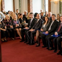 April 2015 - Graduation ceremony of CEMI´s students in Břevnov monastery