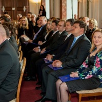 April 2015 - Graduation ceremony of CEMI´s students in Břevnov monastery