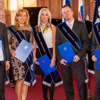 April 2015 - Graduation ceremony of CEMI´s students in Břevnov monastery