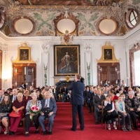 September 2014 - Graduation ceremony in Břevnov monastery