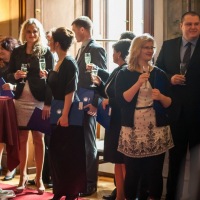 April 2014 - Graduation ceremony of MBA students in Břevnov monastery