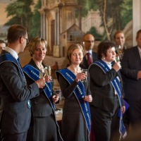 April 2014 - Graduation ceremony of MBA students in Břevnov monastery