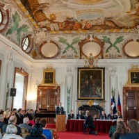 April 2014 - Graduation ceremony of MBA students in Břevnov monastery