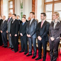 April 2014 - Graduation ceremony of MBA students in Břevnov monastery