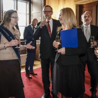 April 2017 - Photographs from CEMI graduation in Břevnovský klášter