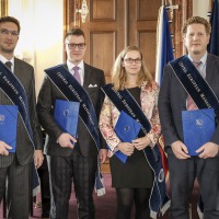 April 2017 - Photographs from CEMI graduation in Břevnovský klášter