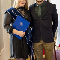 October 2017 - Photographs from CEMI graduation in Břevnovský klášter, 11:00