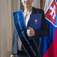 October 2017 - Photographs from CEMI graduation in Břevnovský klášter, 11:00