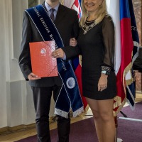 October 2017 - Photographs from CEMI graduation in Břevnovský klášter, 11:00