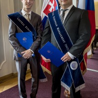 October 2017 - Photographs from CEMI graduation in Břevnovský klášter, 11:00