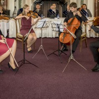 October 2017 - Photographs from CEMI graduation in Břevnovský klášter, 11:00