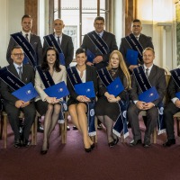 October 2017 - Photographs from CEMI graduation in Břevnovský klášter, 11:00