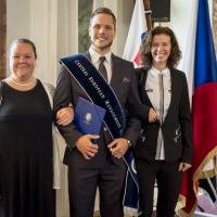 October 2017 - Photographs from CEMI graduation in Břevnovský klášter, 11:00