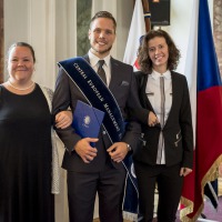 October 2017 - Photographs from CEMI graduation in Břevnovský klášter, 11:00