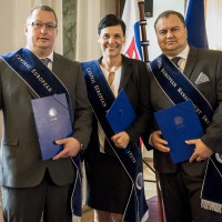 October 2017 - Photographs from CEMI graduation in Břevnovský klášter, 11:00