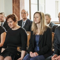 October 2017 - Photographs from CEMI graduation in Břevnovský klášter, 13:30