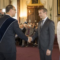 October 2017 - Photographs from CEMI graduation in Břevnovský klášter, 13:30