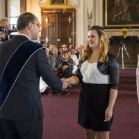 October 2017 - Photographs from CEMI graduation in Břevnovský klášter, 13:30