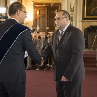 October 2017 - Photographs from CEMI graduation in Břevnovský klášter, 13:30