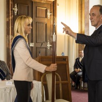October 2017 - Photographs from CEMI graduation in Břevnovský klášter, 13:30