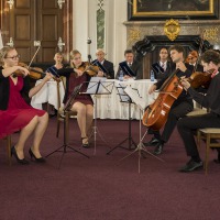 October 2017 - Photographs from CEMI graduation in Břevnovský klášter, 13:30