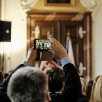 October 2017 - Photographs from CEMI graduation in Břevnovský klášter, 13:30