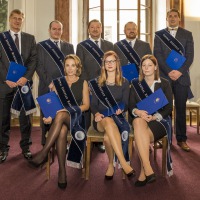 October 2017 - Photographs from CEMI graduation in Břevnovský klášter, 13:30