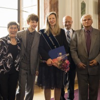 October 2017 - Photographs from CEMI graduation in Břevnovský klášter, 13:30