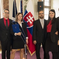 October 2017 - Photographs from CEMI graduation in Břevnovský klášter, 13:30