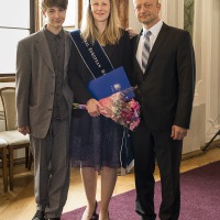 October 2017 - Photographs from CEMI graduation in Břevnovský klášter, 13:30