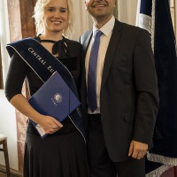 October 2017 - Photographs from CEMI graduation in Břevnovský klášter, 13:30