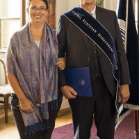 October 2017 - Photographs from CEMI graduation in Břevnovský klášter, 13:30