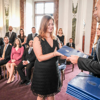 October 2019 - CEMI graduation in Břevnovský klášter