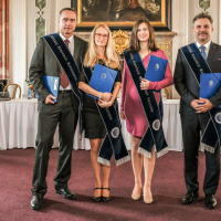 October 2019 - CEMI graduation in Břevnovský klášter