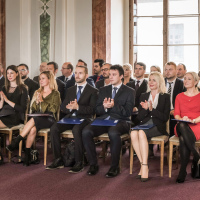 October 2021 - CEMI graduation in Břevnovský klášter